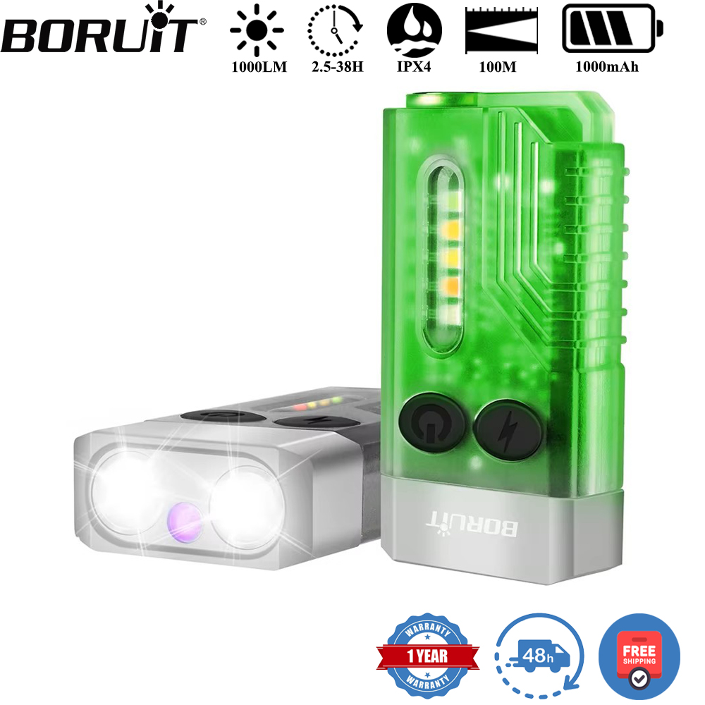Fishing Kit Compact - BORUiT V10 キーホルダー UV LED EDC