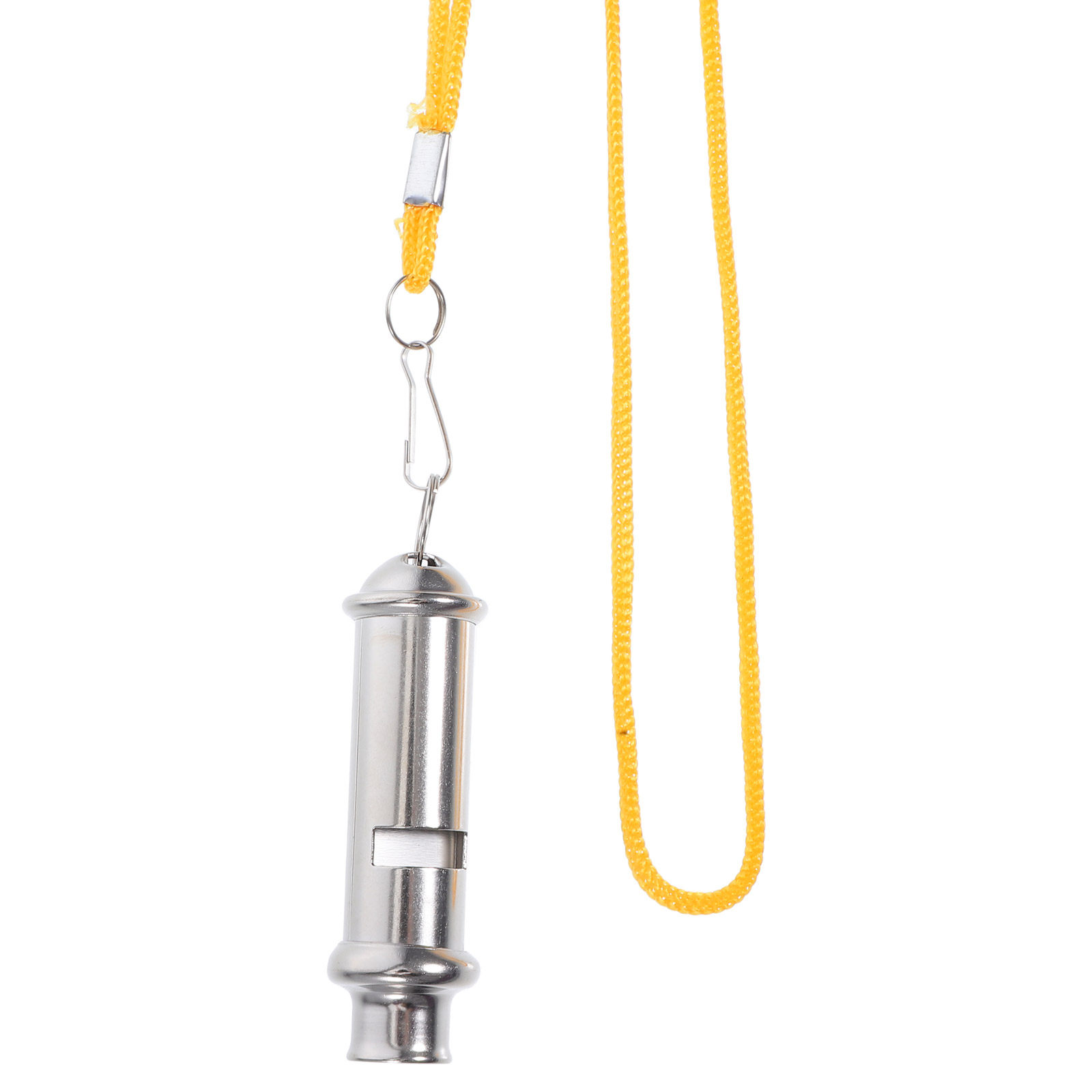 Emergency Whistle Loud - ステンレス製犬用訓練笛 耐久性のある屋外サバイバル緊急用大音笛 ハイキングキャンプ鳥の訓練用
