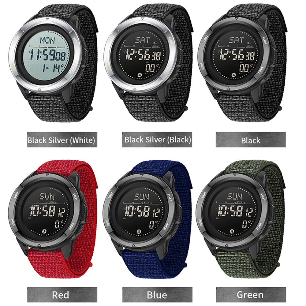 三田ブランド電子時計メンズスポーツ多機能歩数計コンパス防水メ - Compass Lensatic のレビューと価格