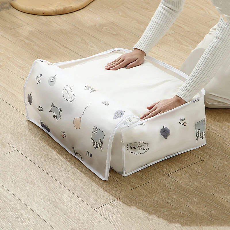 1pc Peva プリント防水防塵キルト収納袋、折りたたみ可 - Water Bag Collapsible のレビューと価格