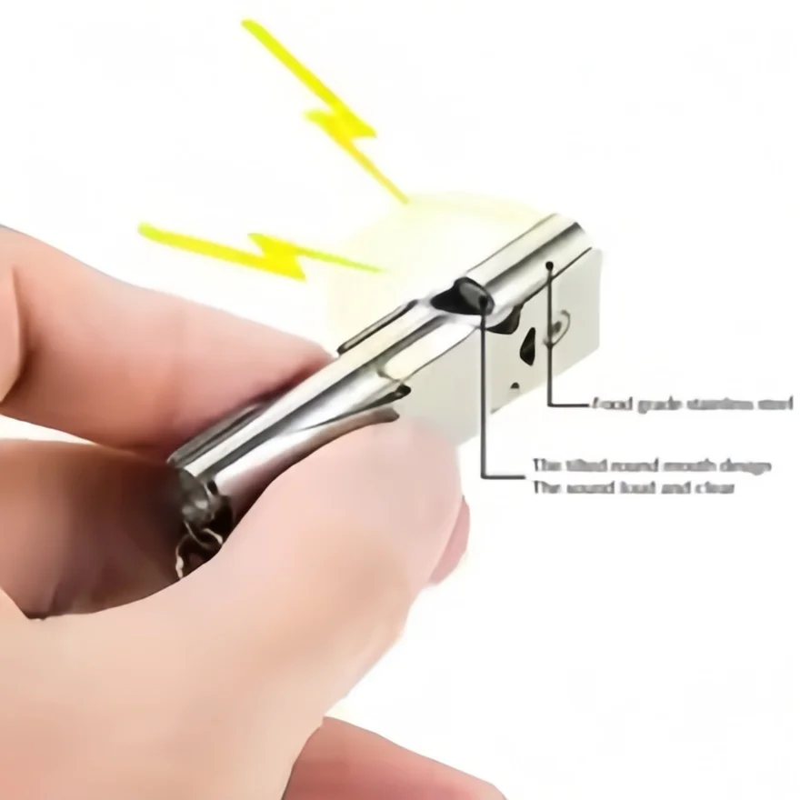 サバイバルホイッスルキーホルダー 緊急用大音量安全アラーム  - Emergency Whistle Loud のレビューと価格