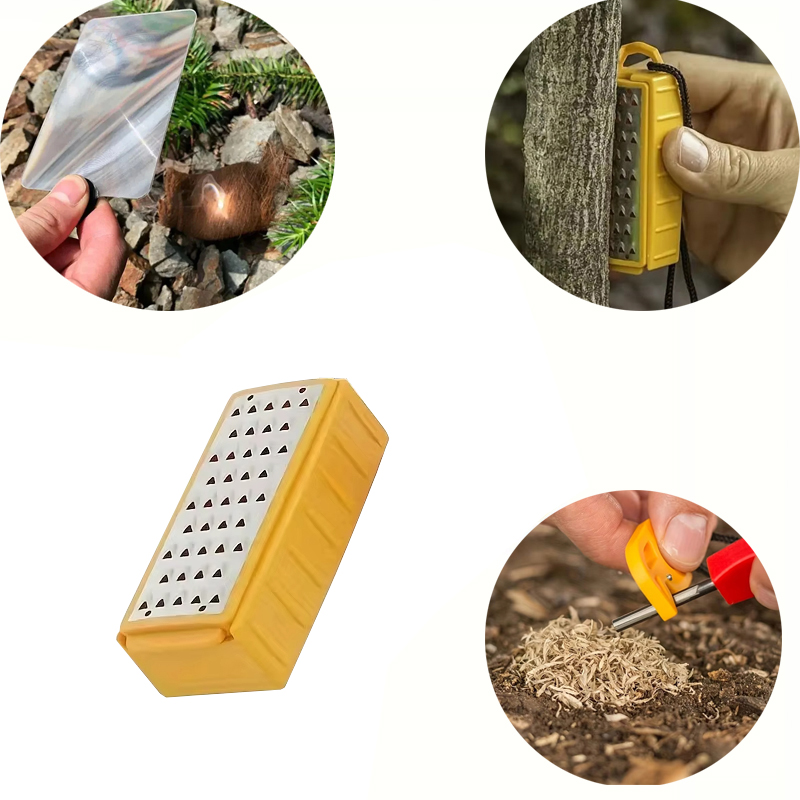 屋外用拡大鏡カードファイヤースターターサバイバルキャンプツー - Fire Starting Kit のレビューと価格