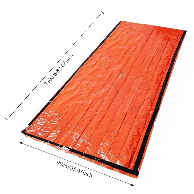 1pc PE 緊急ブランケット断熱寝袋屋外キャンプ緊急シェル - Survival Blanket Reflective のレビューと価格