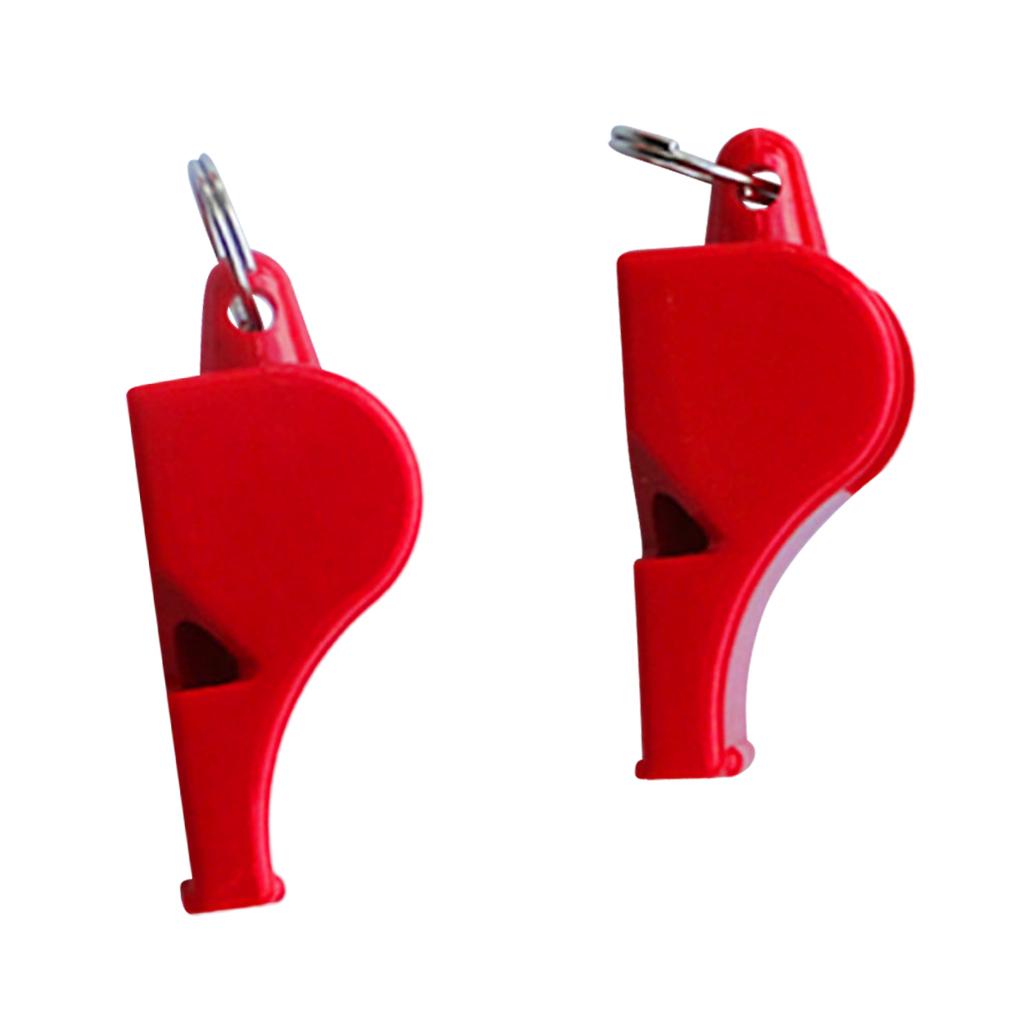 プラスチック製緊急ホイッスル 高デシベルサバイバルホイッスル - Emergency Whistle Loud のレビューと価格