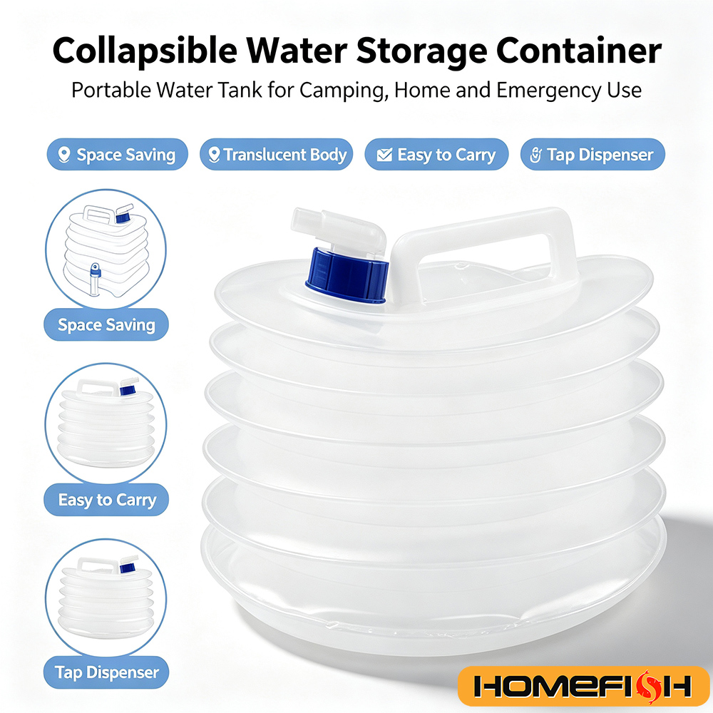 携帯用折りたたみ式水貯蔵バケツ 5/10/15L 緊急時/ア - Water Bag Collapsible のレビューと価格