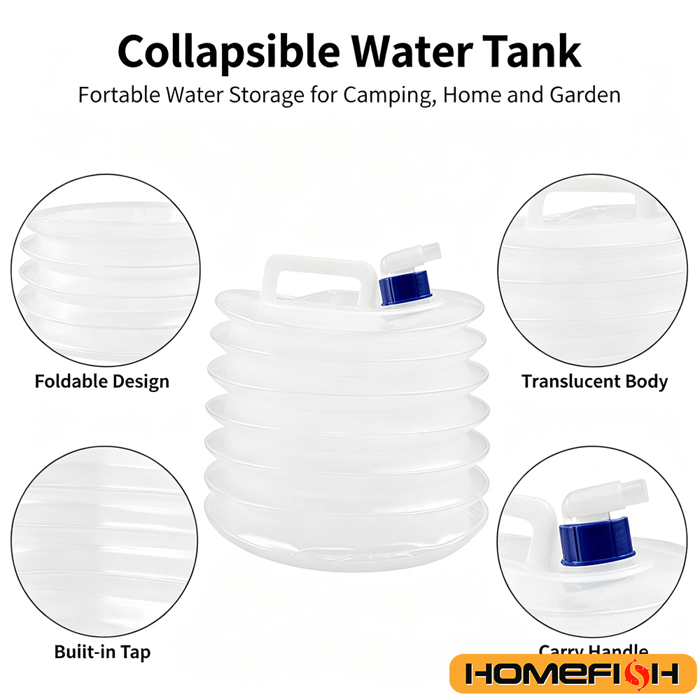 携帯用折りたたみ式水貯蔵バケツ 5/10/15L 緊急時/ア - Water Bag Collapsible のレビューと価格
