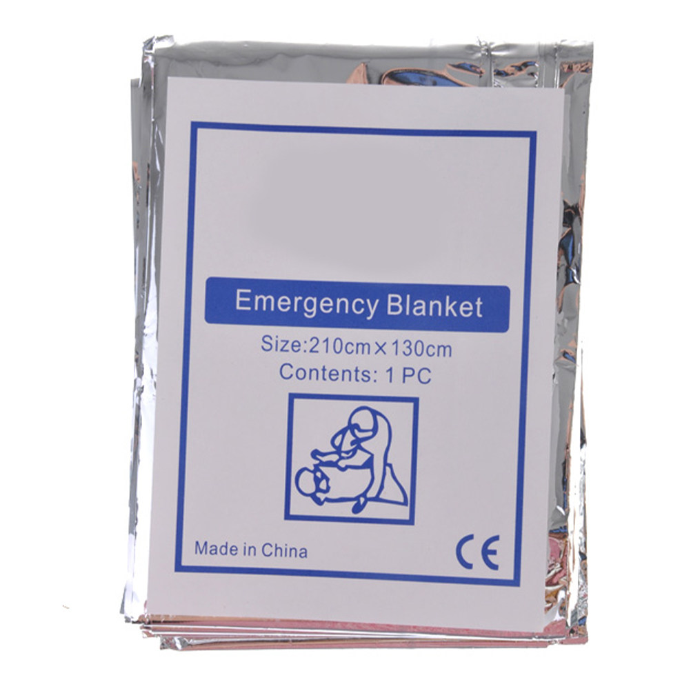 緊急用反射保温ブランケット 210cm×130cm 防水防風 - Survival Blanket Reflective のレビューと価格