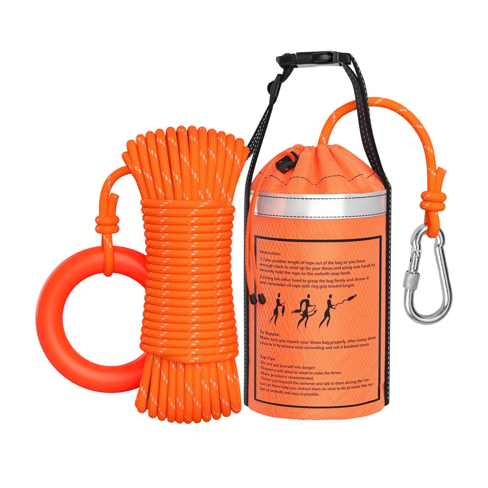 水難救助用投擲バッグ ロープ付き 湖難救助用投擲式浮遊装置  - Rescue Rope Throw のレビューと価格
