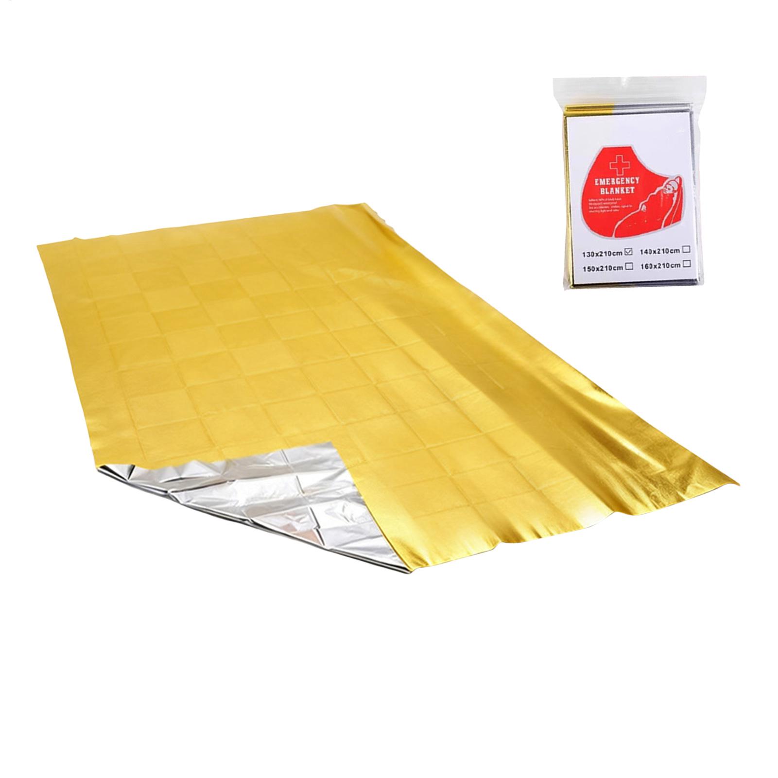 スペースブランケット サバイバル反射箔アウトドア用品 130 - Survival Blanket Reflective のレビューと価格