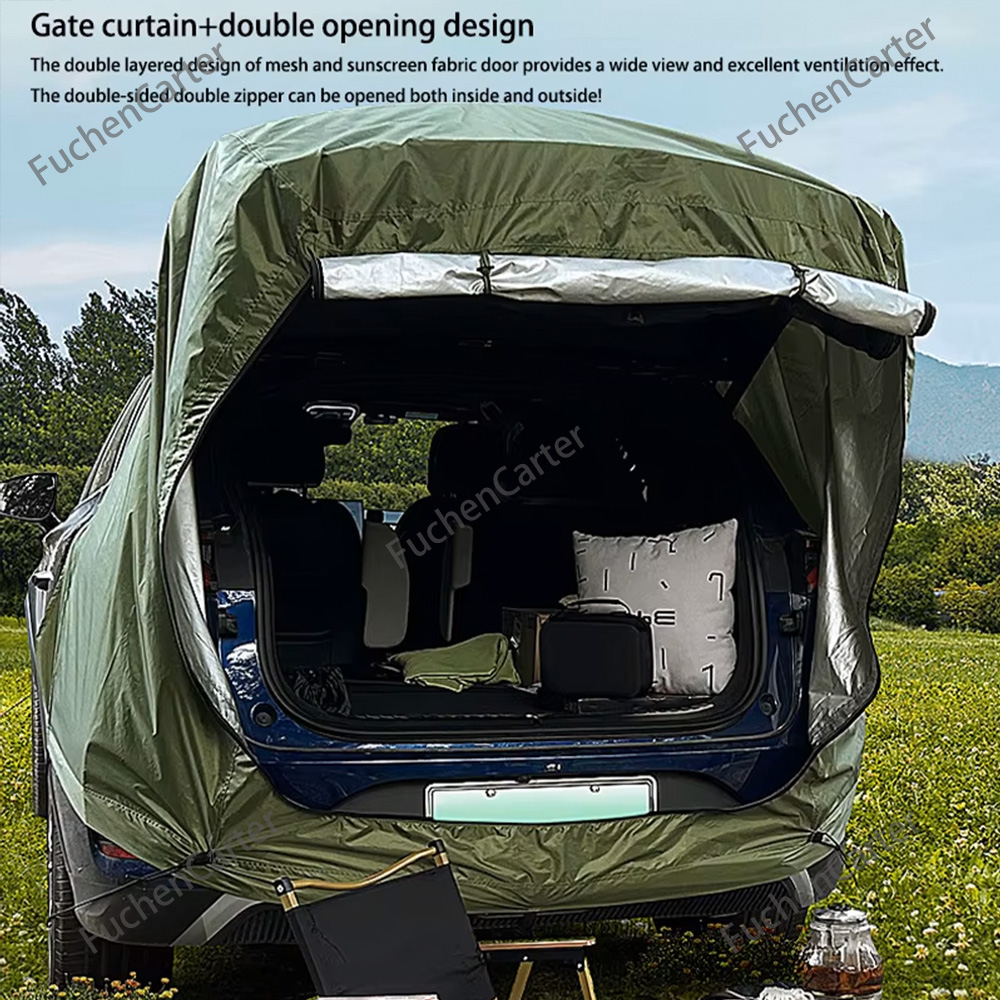 屋外キャンプピクニックSUVテールゲートテント防水日除け車後 - Emergency Mylar Tent のレビューと価格