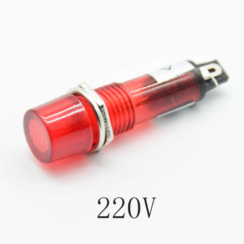 5 個 220V 12V 24V DC 取付穴 10 ミリメ - Signal Panel Orange のレビューと価格