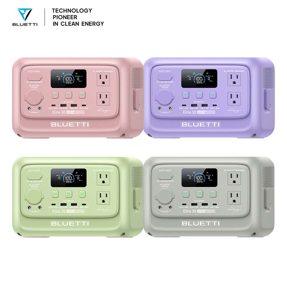【リニューアル】BLUETTI Elite 30 V2 ポー - Solar Emergency Charger のレビューと価格