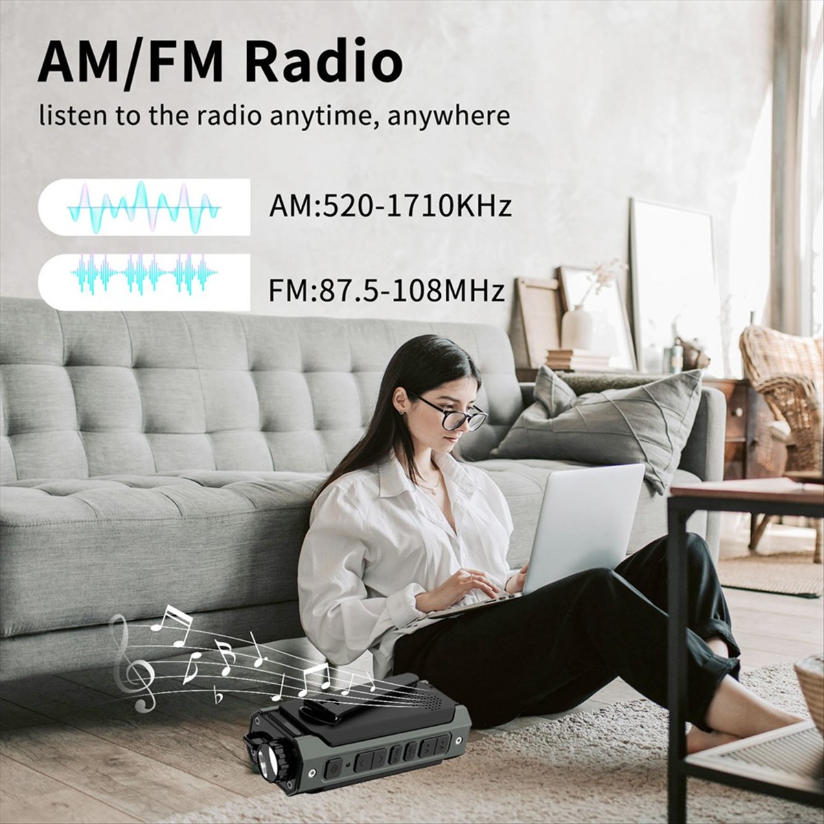 A26Z ポータブルソーラーラジオ、緊急用手回しラジオ、ダイ - Solar Emergency Charger のレビューと価格