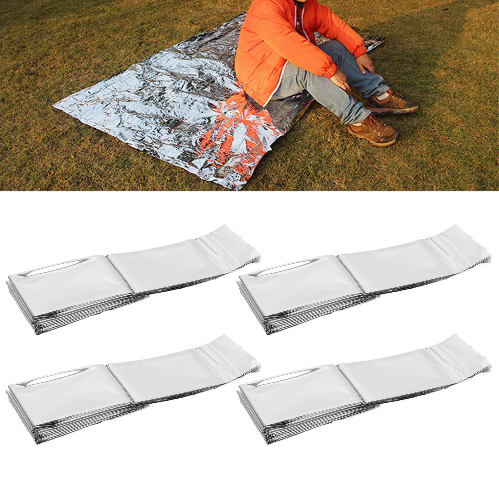 サバイバルブランケット ポータブル緊急ブランケット 反射性  - Survival Blanket Reflective のレビューと価格