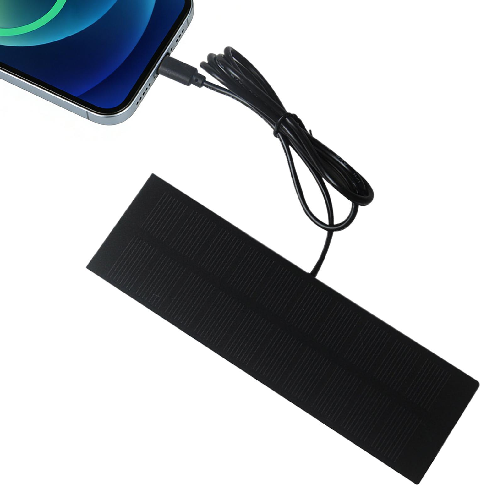 5W 5V ソーラーパネル充電器 タイプC出力付き 緊急電源 - Solar Emergency Charger のレビューと価格