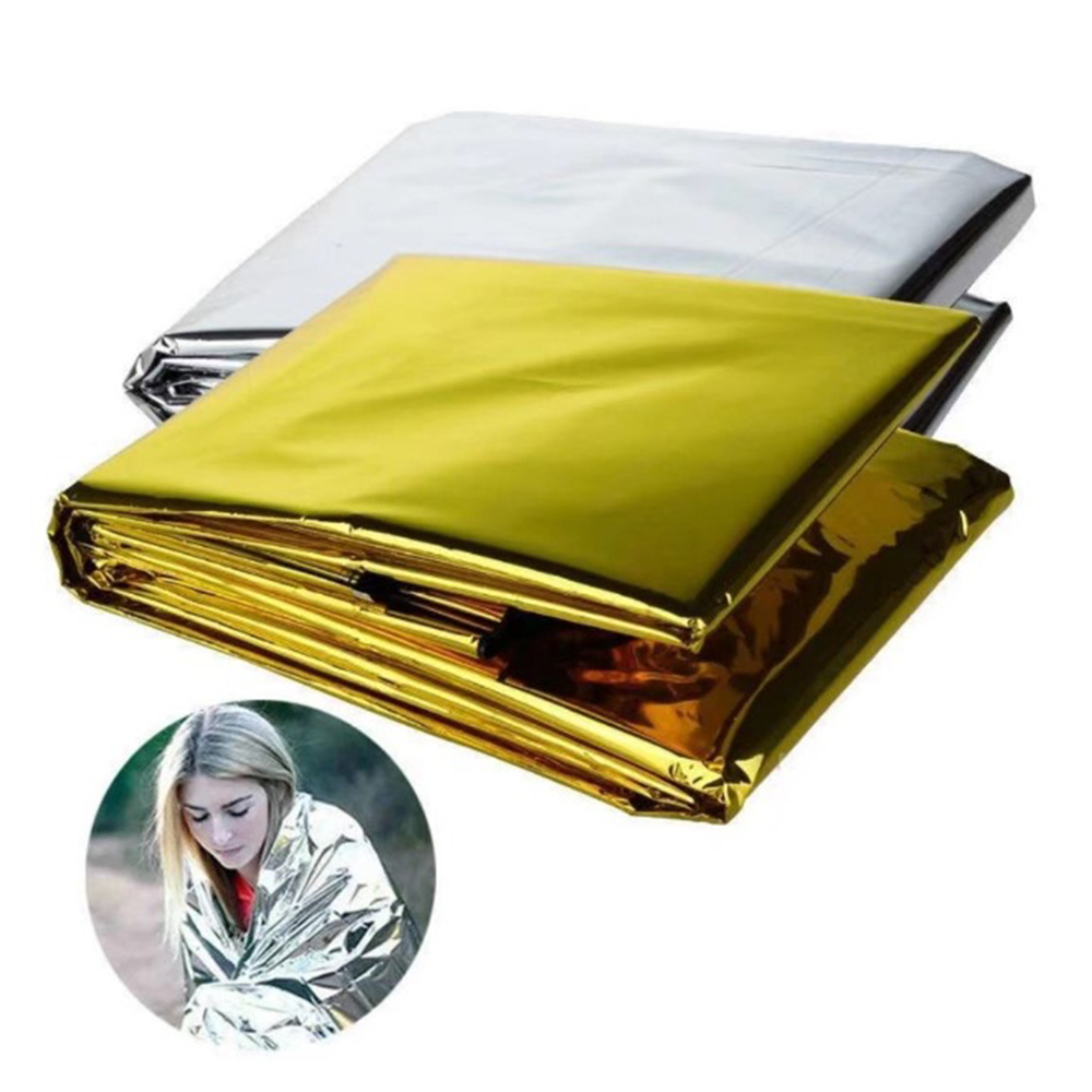 マイラーホイル緊急サバイバルブランケット防水防風反射スペース - Survival Blanket Reflective のレビューと価格