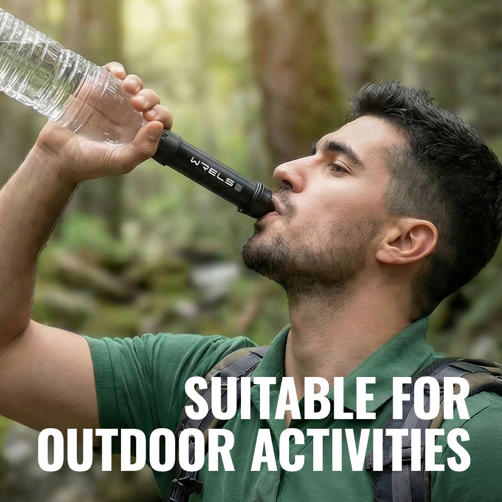 WRELS 屋外浄水器 ポータブル 直飲みミニ浄水器 屋外緊 - Water Purification Straw のレビューと価格