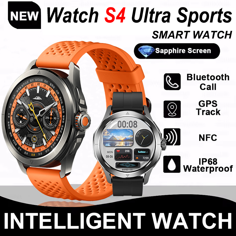 新しい腕時計 S4 ウルトラスポーツスマートウォッチ男性 A - Compass Lensatic のレビューと価格