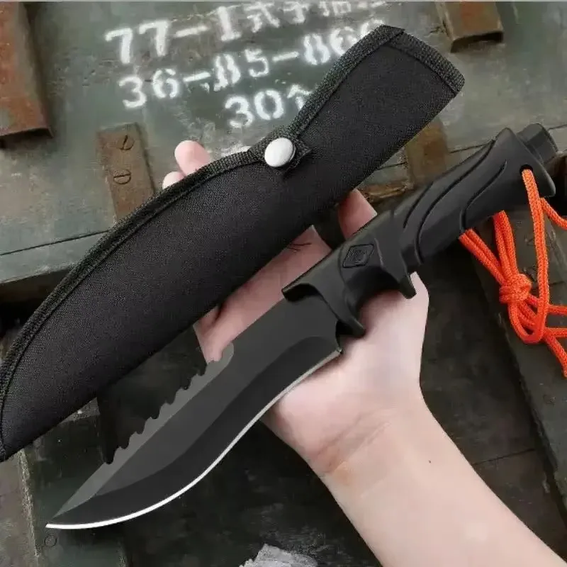 多目的キャンプ・サバイバルEDCツール固定刃ストレートナイフ - Bushcraft Knife Fixed のレビューと価格