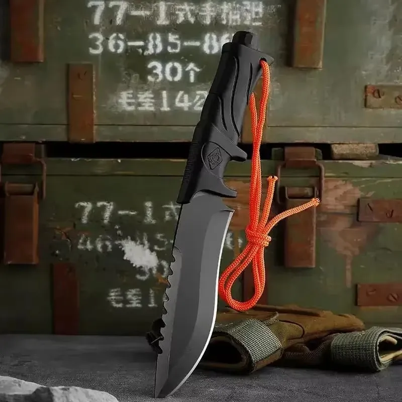 多目的キャンプ・サバイバルEDCツール固定刃ストレートナイフ - Bushcraft Knife Fixed のレビューと価格