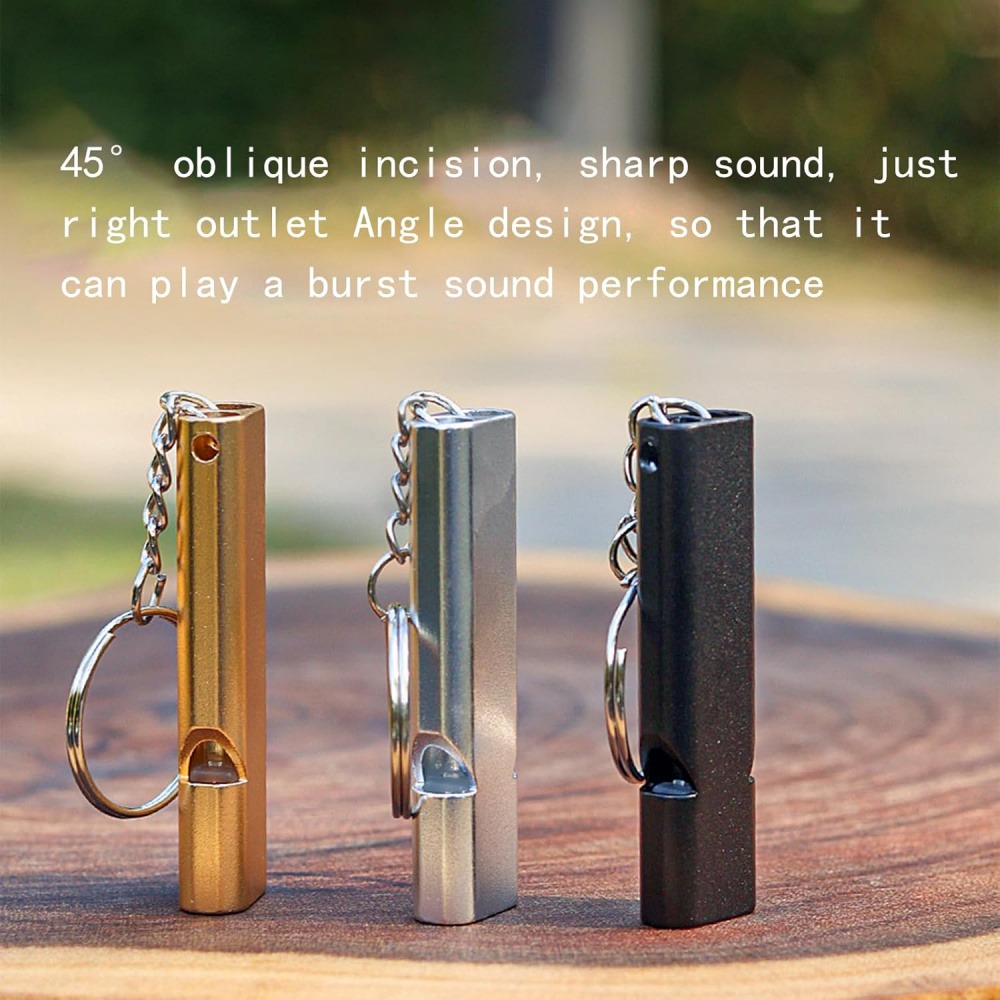 アウトドアサバイバルホイッスル、キャンプ、ハイキング、ボート - Emergency Whistle Loud のレビューと価格