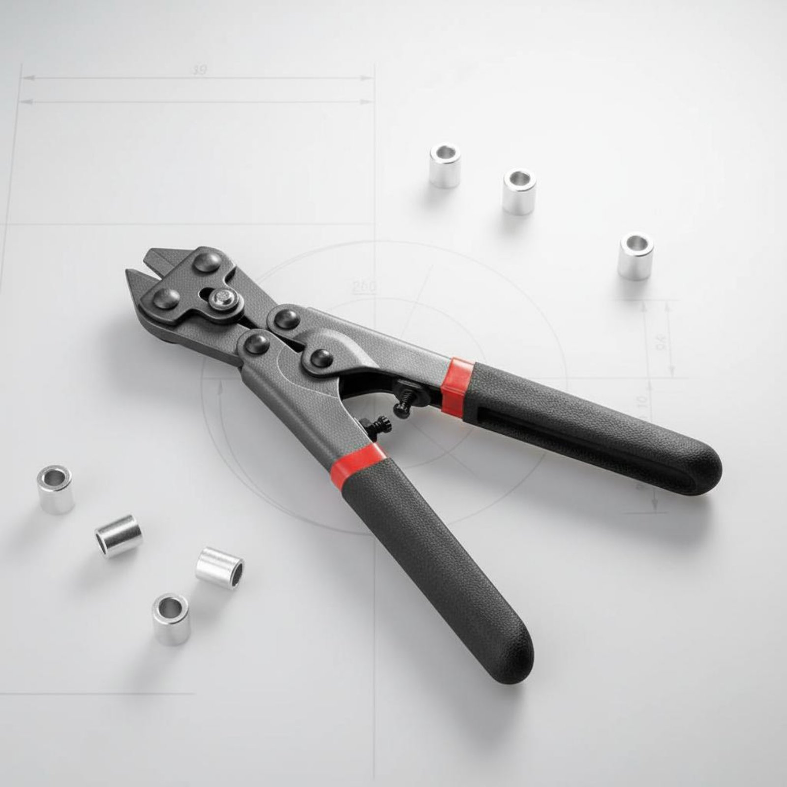 アルミスリーブクリンパー工業用グレードケーブル圧着ペンチ手動 - Multi Tool Plier のレビューと価格