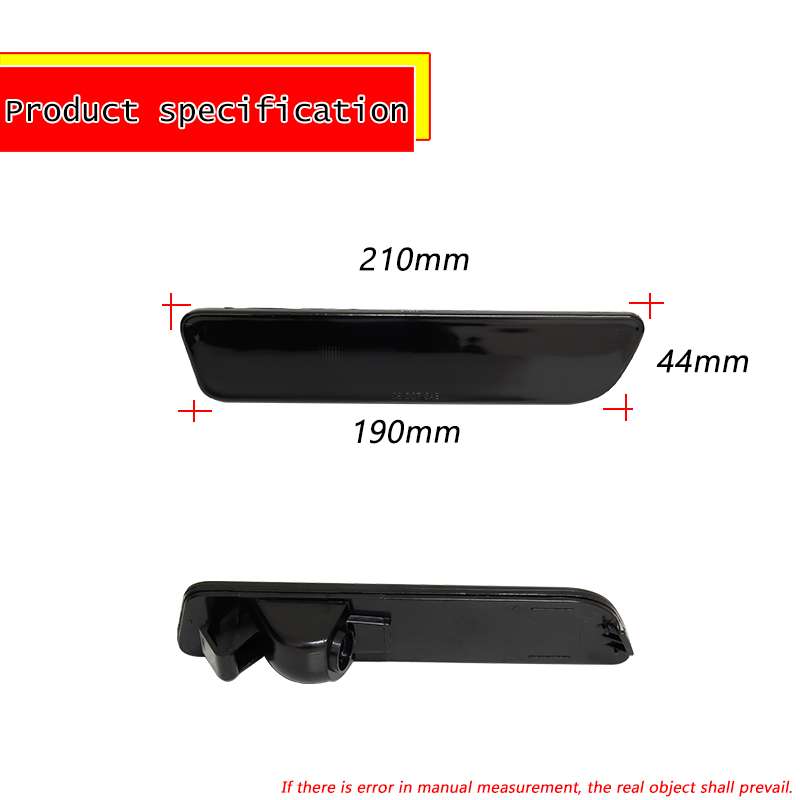 スモーク/クリアレンズリアバンパーサイドマーカーインジケータ - Signal Flare Kit のレビューと価格