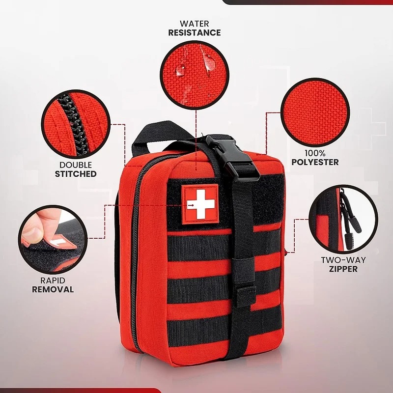 戦術的な救急バッグサバイバルポーチ屋外医療ボックス大型SOS - Bivy Bag Emergency のレビューと価格