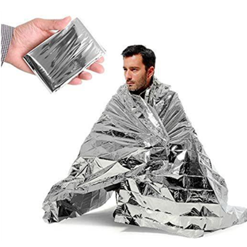 緊急用保温ブランケット マイラー素材 アウトドアサバイバル応 - Emergency Mylar Tent のレビューと価格
