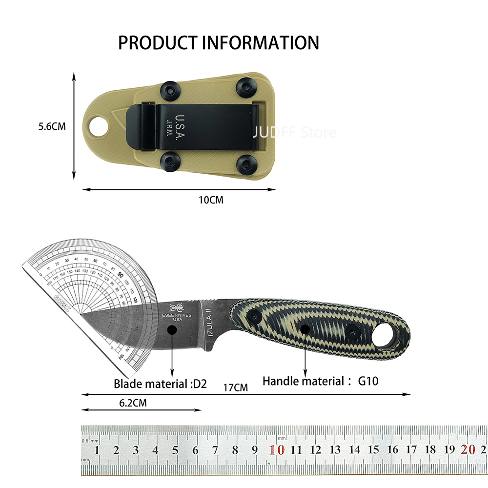 ESEE IZULA/PACAYA 屋外用固定ナイフ ピクニ - Bushcraft Knife Fixed のレビューと価格