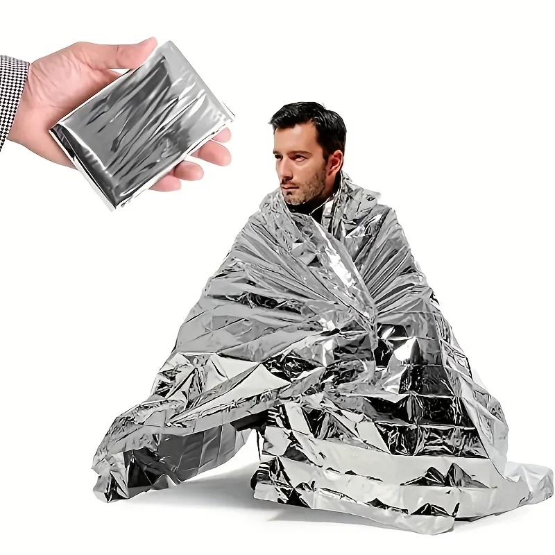 1 個屋外サバイバルポータブル救急ブランケット防寒日焼け止め - Survival Blanket Reflective のレビューと価格