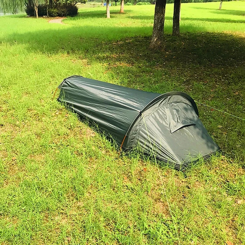 一人用キャンプテント 超軽量コンパクトアウトドア寝袋テント  - Emergency Mylar Tent のレビューと価格