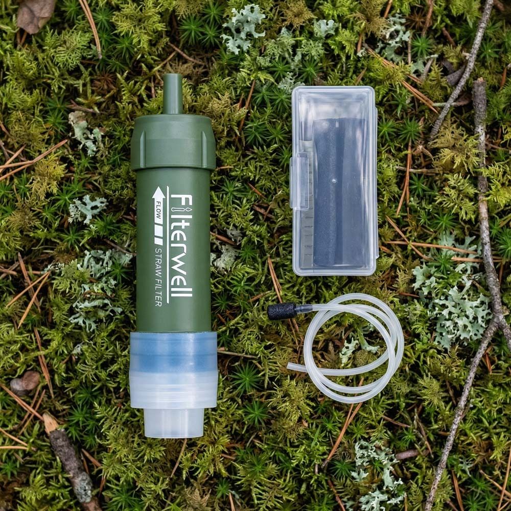 ミニミニ浄水ストロー浄水器 直飲み浄水ストロー TUPストロ - Water Purification Straw のレビューと価格