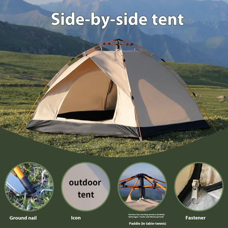 ポータブルキャンプテント自動運転旅行用インスタントテント、屋 - Emergency Mylar Tent のレビューと価格