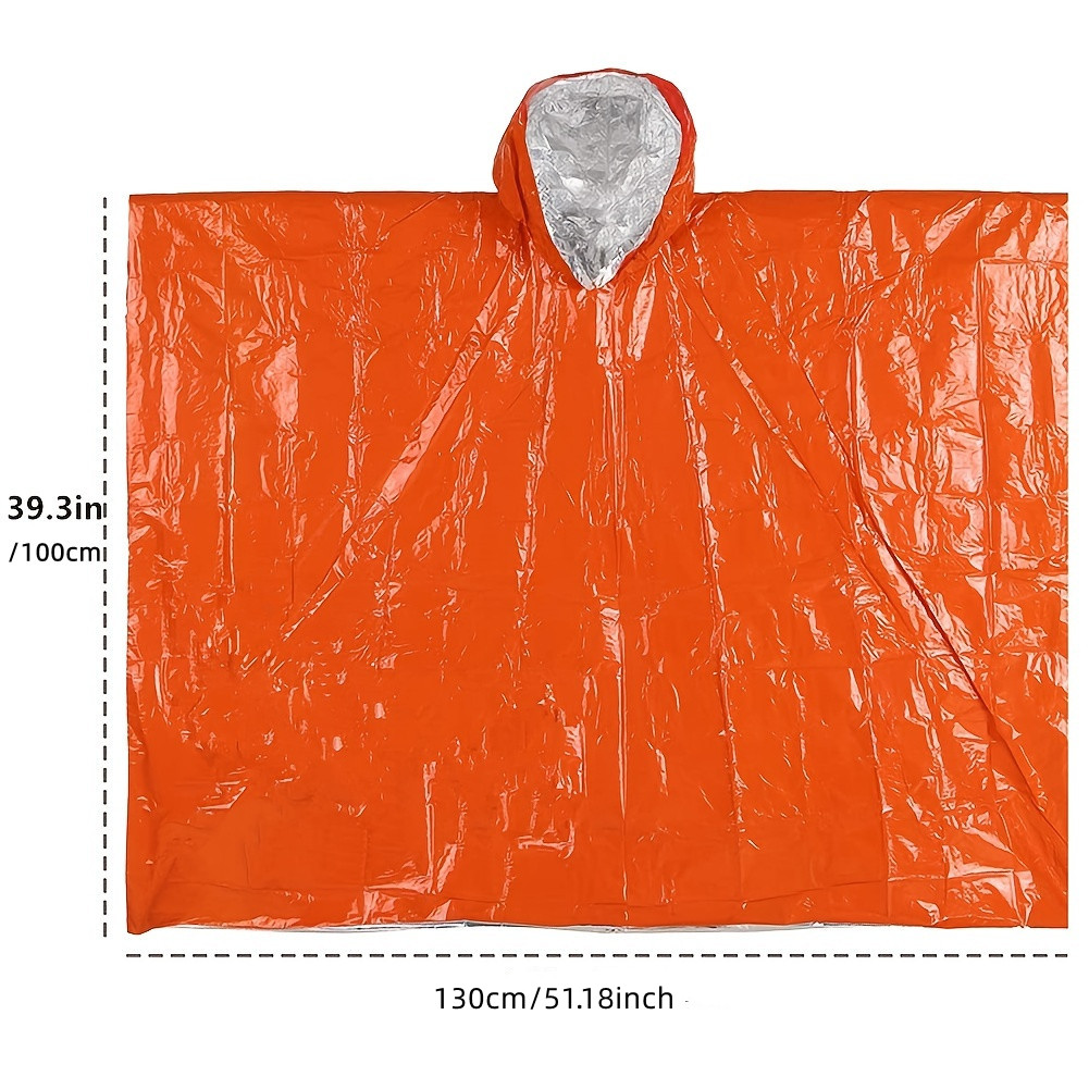 LIFE ポンチョ 緊急サバイバルレインポンチョ サーマルサ - Survival Blanket Reflective のレビューと価格