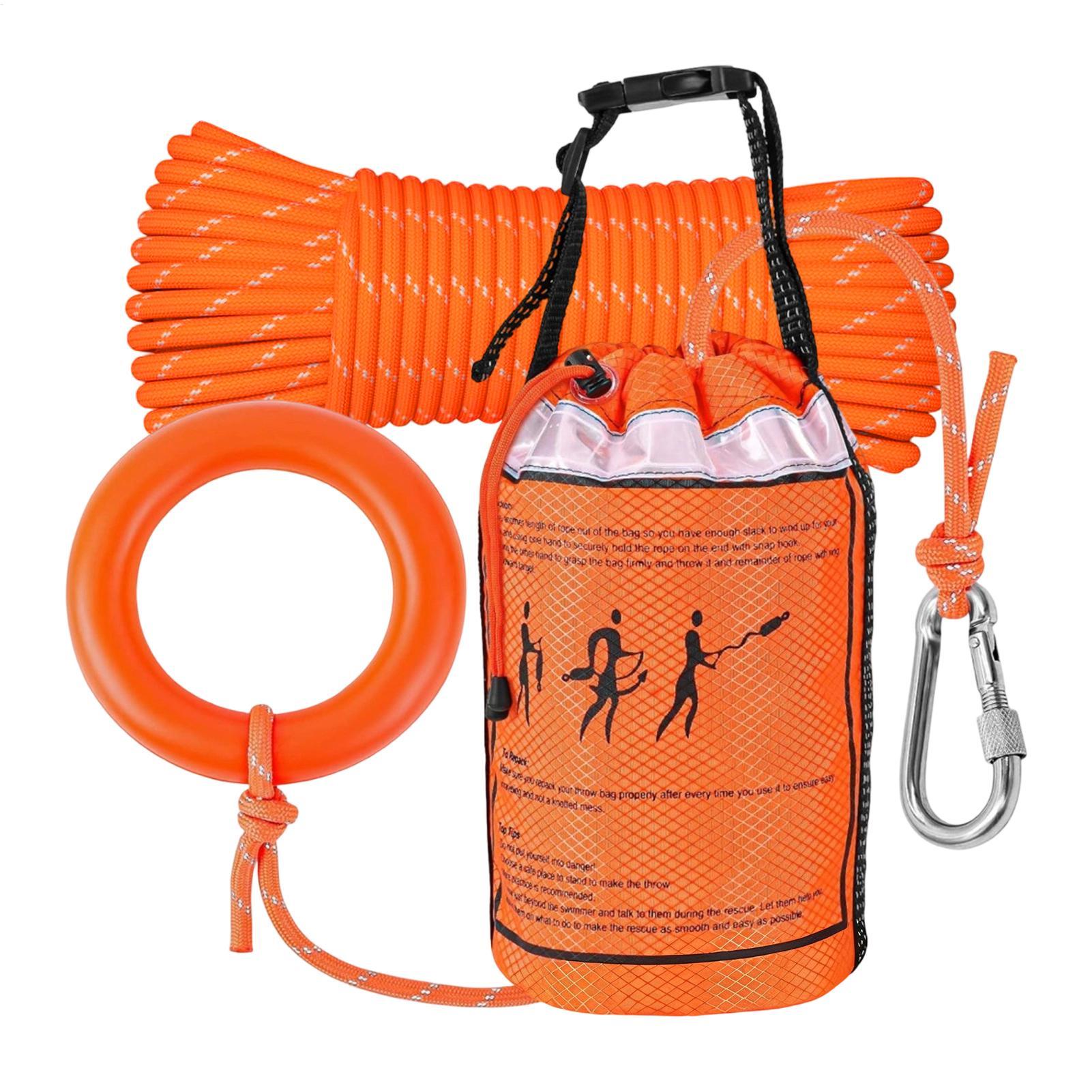15 ボートフローティングレスキュースローバッグキット救命ラ - Rescue Rope Throw のレビューと価格