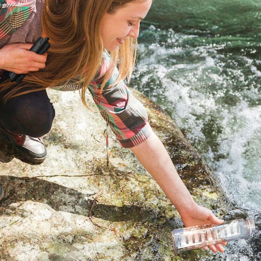 ミニミニ浄水ストロー浄水器ストロー浄水器TUPサバイバル飲料 - Water Purification Straw のレビューと価格