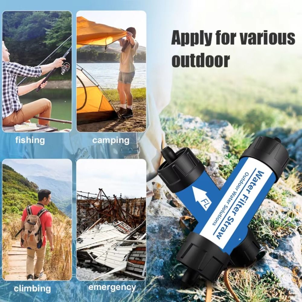 ミニミニ浄水ストロー浄水器ストロー浄水器TUPサバイバル飲料 - Water Purification Straw のレビューと価格