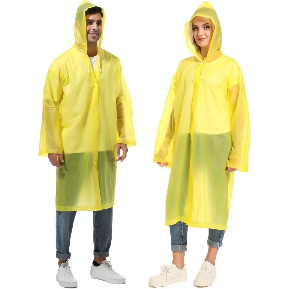  1/2 個コンパクト再利用可能なレインポンチョ軽量緊急レ - Emergency Poncho Rain のレビューと価格